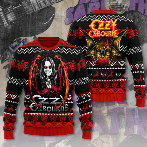 Black Sabbath x Ozzy Osbourne Ugly Sweater – ANHNV 5730