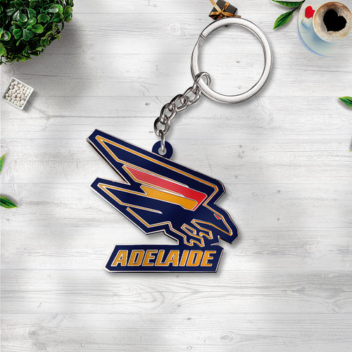 Adelaide FC Custom Shape 1-Side Printed Keychain – TANTN15341