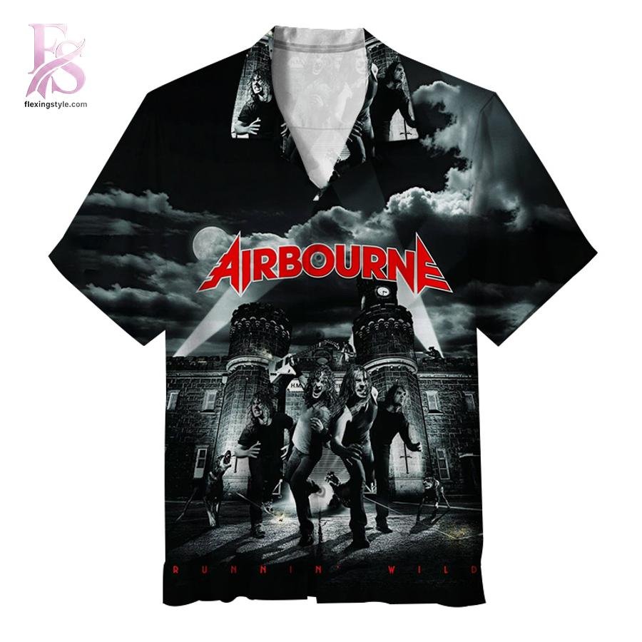 Airbourne Runnin’ Wild Hawaiian Shirt