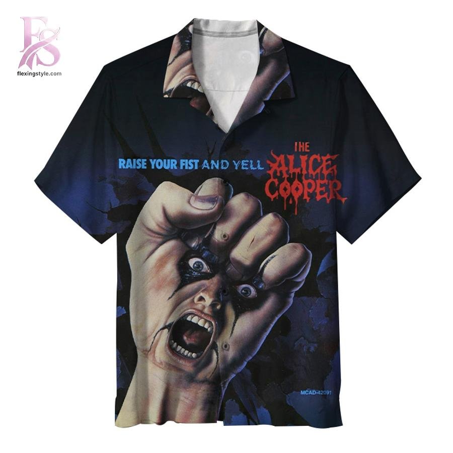 Alice Coope Raise Your Fist and Yell Hawaiian Shirt