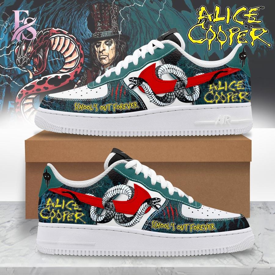 Alice Cooper Schools Out Nike Air Force 1