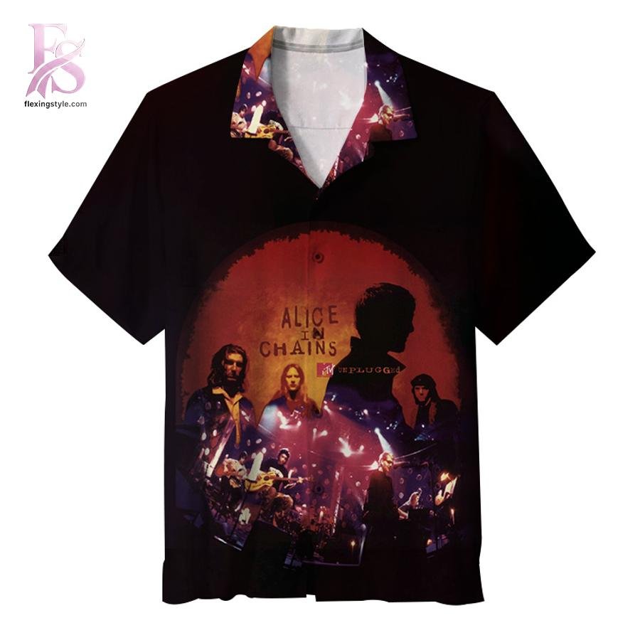 Alice In Chains MTV Unplugged Album Hawaiian Shirt