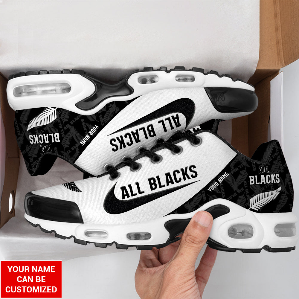 Personalized All Blacks Air Max Shoes – TANTN 7633