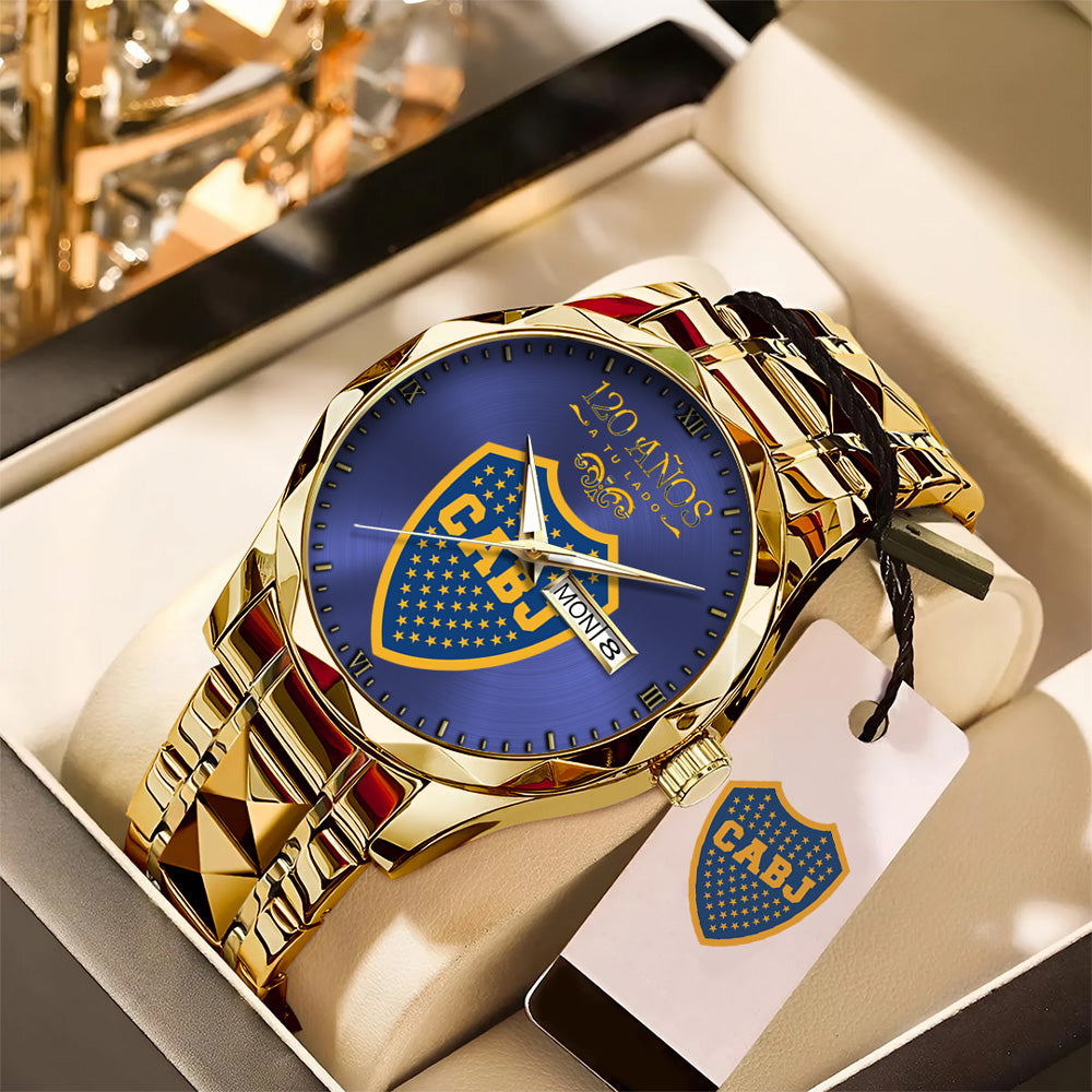 Boca Juniors 120th Anniversary 2025 Alloy Luxury Quartz Watch – GNE4252