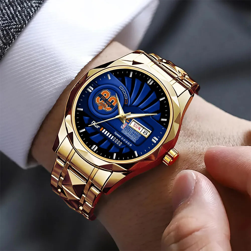 New York Knicks Logo 80th Anniversary 2026 Alloy Luxury Quartz Watch – GNE4638