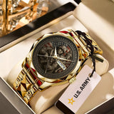 US Army Alloy Luxury Quartz Watch – TMTHU1194