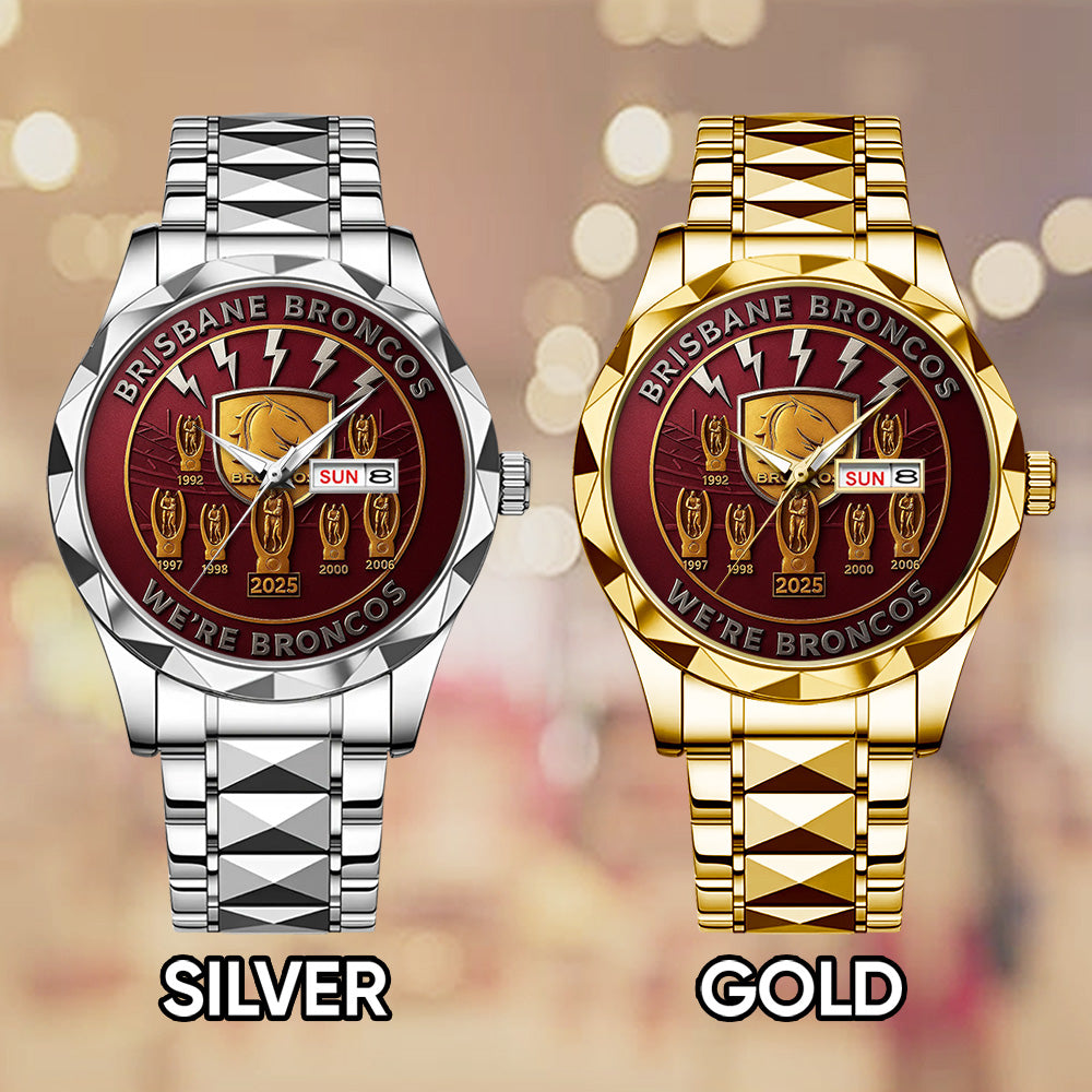 Brisbane Broncos Alloy Luxury Quartz Watch – TMTHU1289