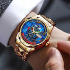 Iron Maiden Alloy Luxury Quartz Watch – TMTHU 129