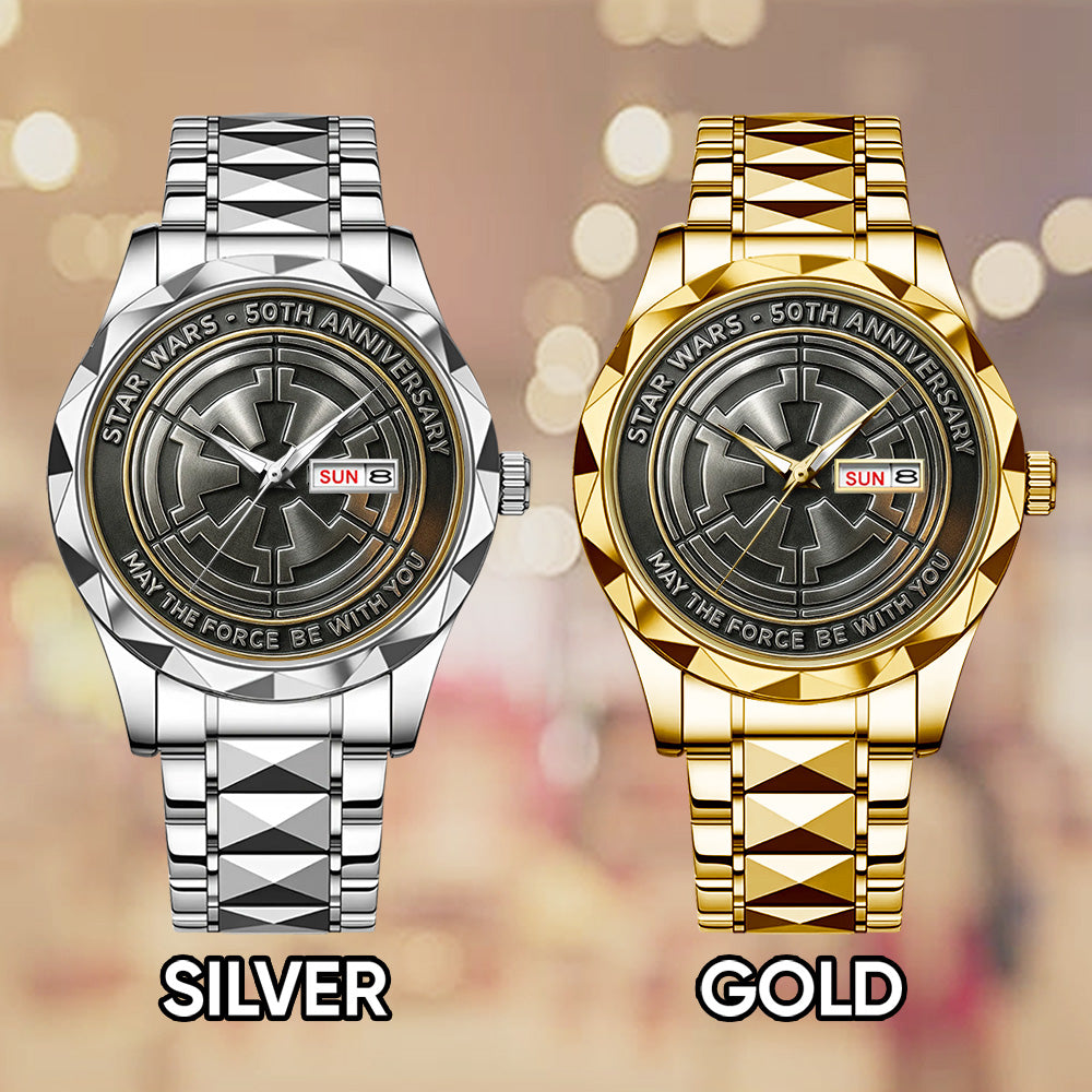 Star Wars 50th Anniversary Alloy Luxury Quartz Watch – TMTHU1462