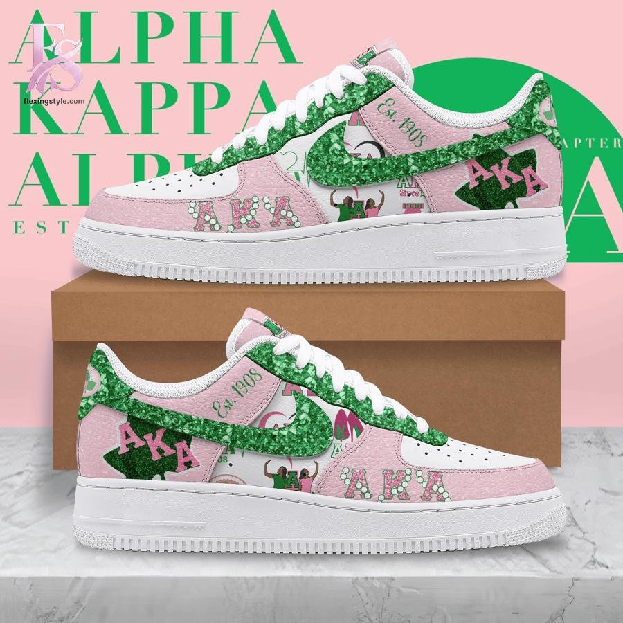 Alpha Kappa Alpha Est 1908 Nike Air Force 1