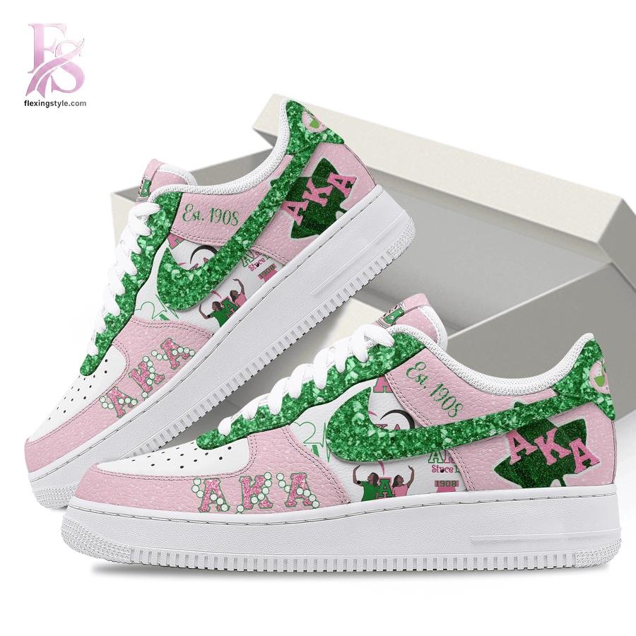 Alpha Kappa Alpha Est 1908 Nike Air Force 1
