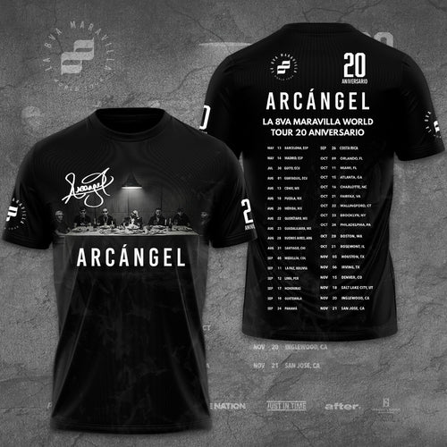 Arcángel World Tour 20 Aniversario 3D Apparel – GNE7578