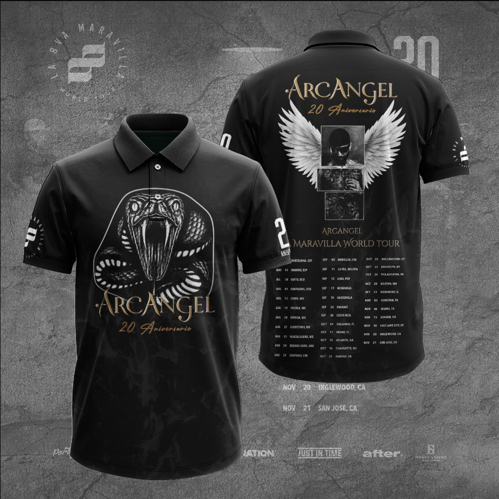 Arcángel World Tour 20 Aniversario 3D Apparel – GNE7579