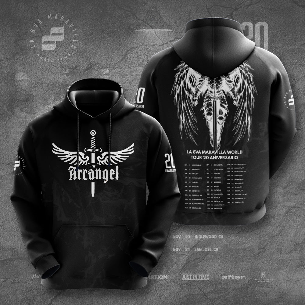 Arcángel World Tour 20 Aniversario 3D Apparel – GNE7581