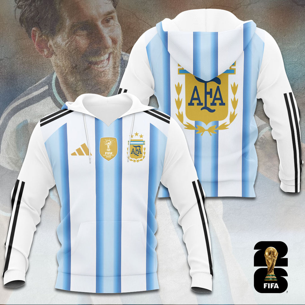 Argentina National Football Team World Cup 2026 3D Apparel – TANTN18324