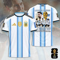 Argentina National Football Team x Lionel Messi 3D Apparel – TANTN21991