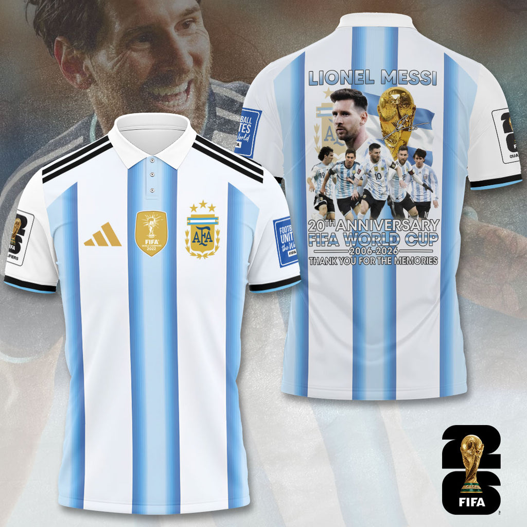 Argentina National Football Team x Lionel Messi 3D Apparel – TANTN21991