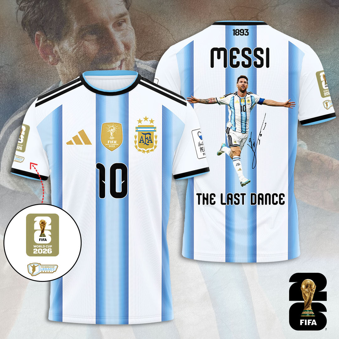 Argentina National Team x Lionel Messi 3D Apparel – TANTN23732