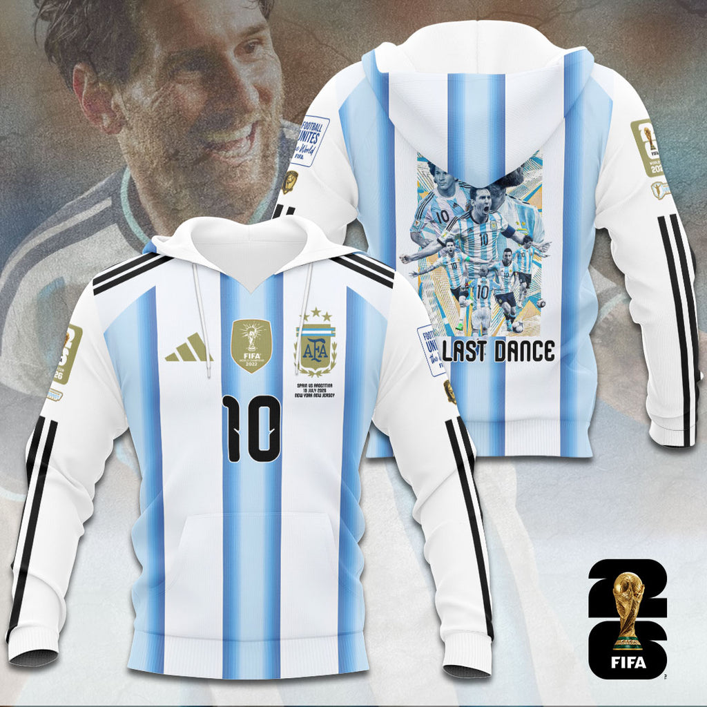 Argentina National Team x Messi FIFA World Cup Final 2026 3D Apparel – TANTN24347