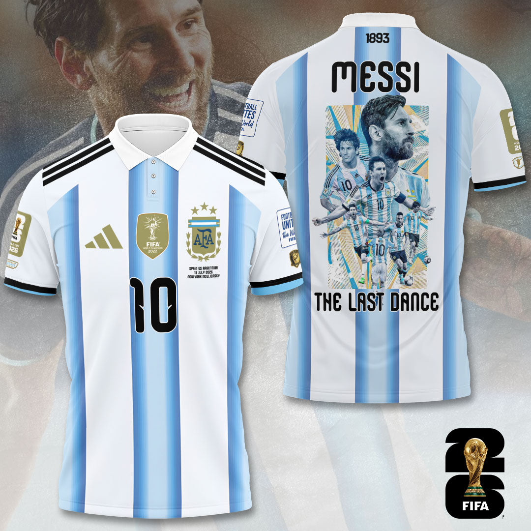 Argentina National Team x Messi FIFA World Cup Final 2026 3D Apparel – TANTN24347