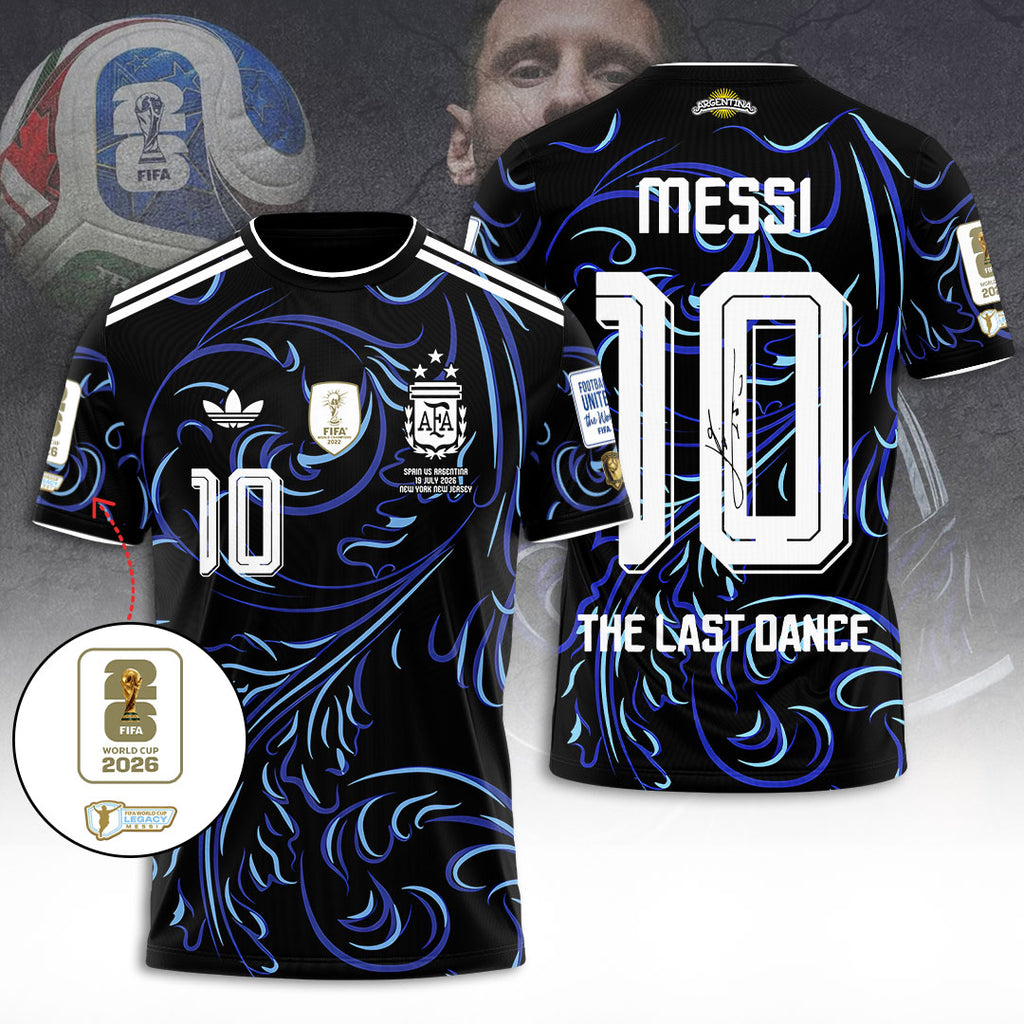 Argentina National Team x Messi FIFA World Cup Final 2026 3D Apparel – TANTN24349