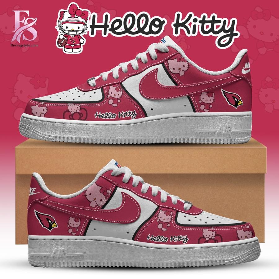 Arizona Cardinals Hello Kitty Air Force 1