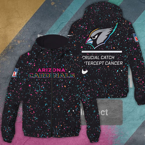 Arizona Cardinals 3D Windbreaker Jacket – TANTN15770