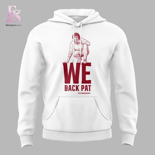 Arkansas Razorbacks Basketball We Back Pat Hoodie