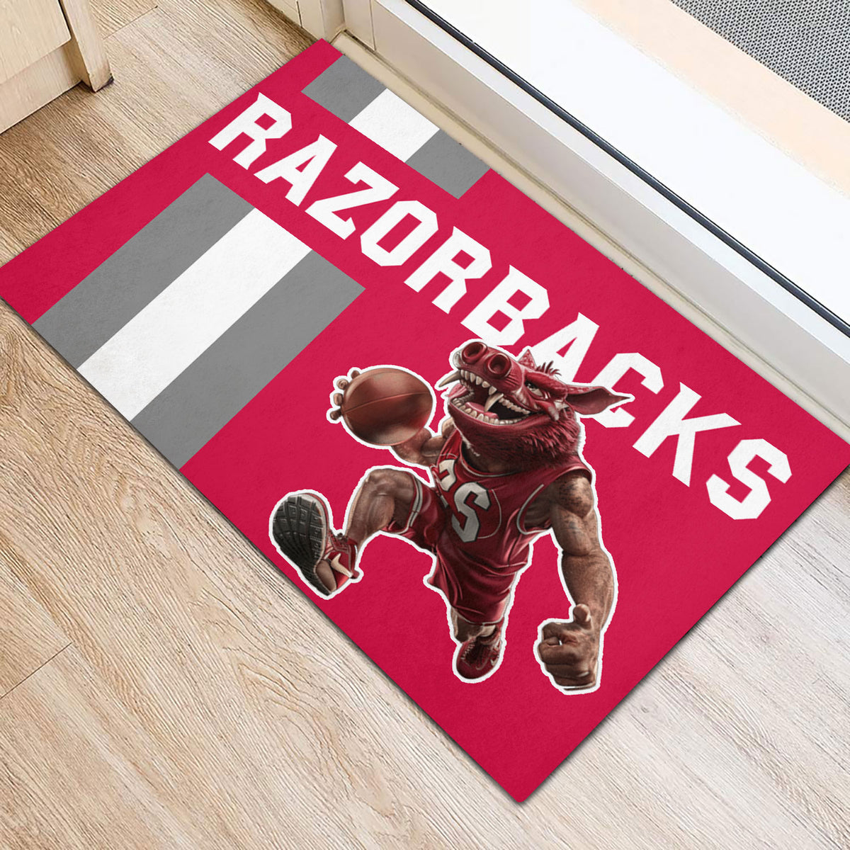 Arkansas Razorbacks Men's Basketball Custom Doormat – NGHIAVT3868