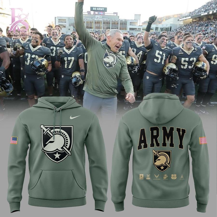 Army Football Coach’s Smile Says It All Hoodie