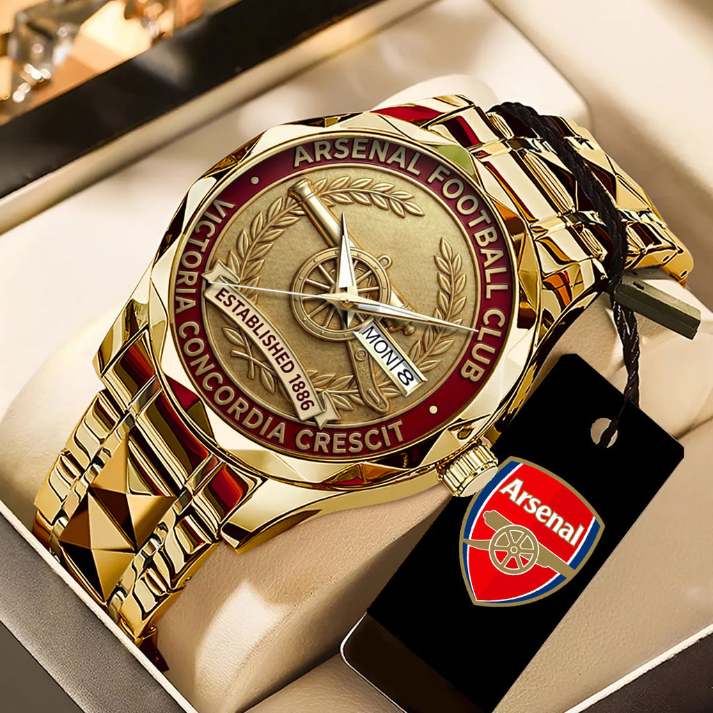 Arsenal FC Alloy Luxury Quartz Watch – TANTN22413