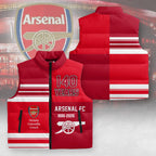 Arsenal FC 140th Anniversary 3D Sleeveless Down Jacket – MAITM14747