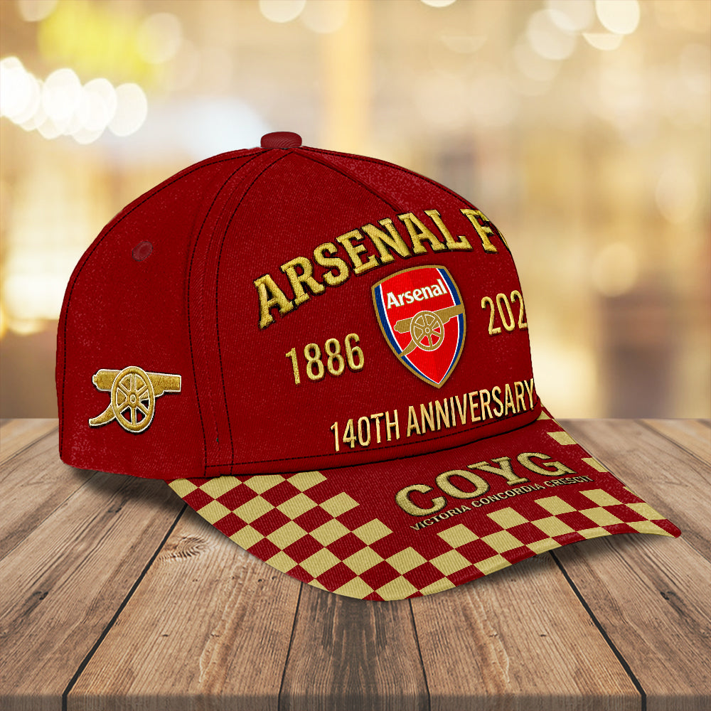 Arsenal FC 140th Anniversary Classic Cap – MAITM14833
