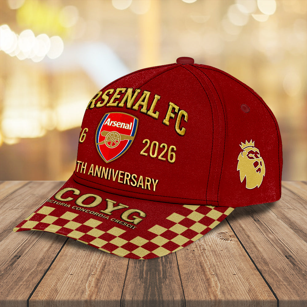 Arsenal FC 140th Anniversary Classic Cap – MAITM14833