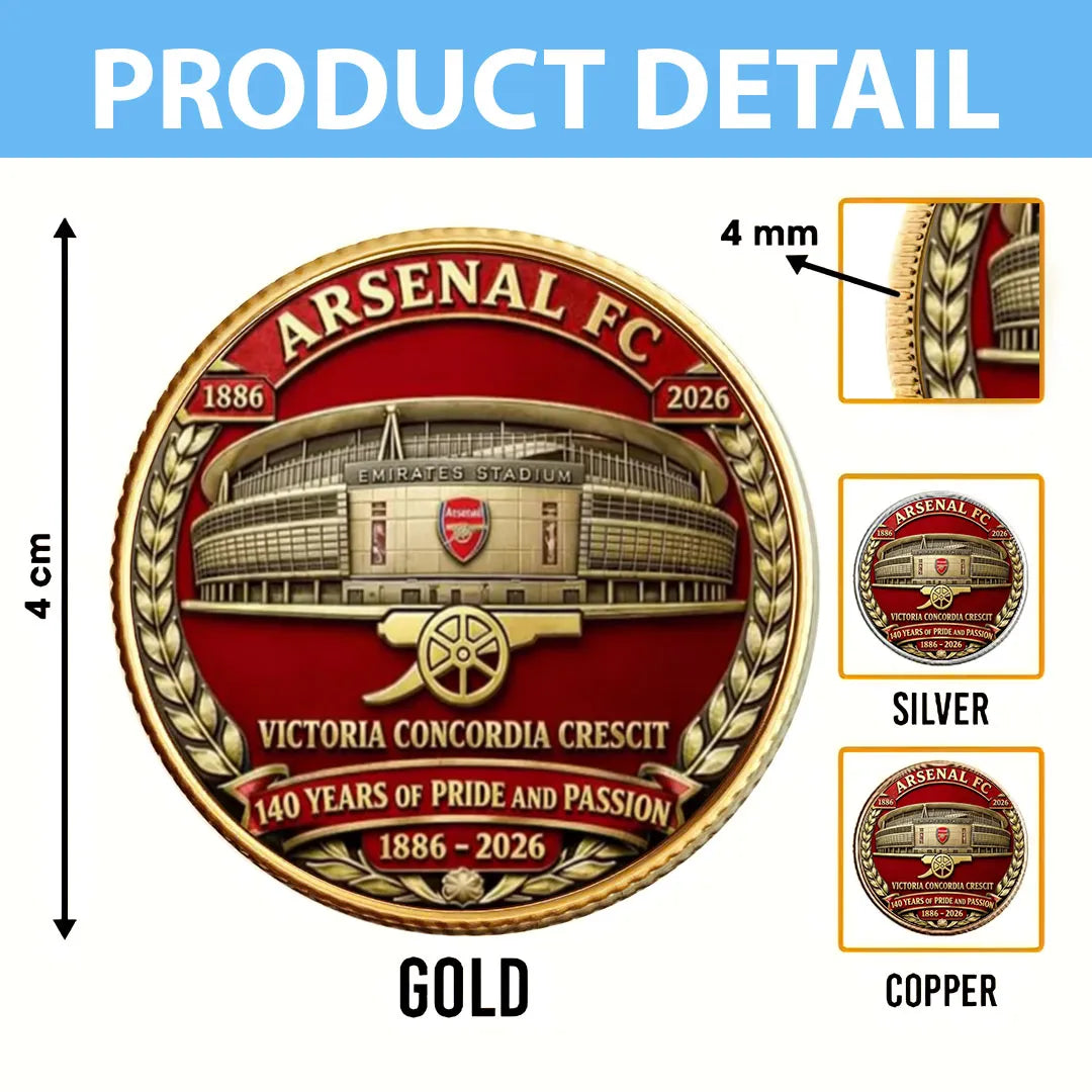 Arsenal FC 140th Anniversary Commemorative Coin – MAITM15078
