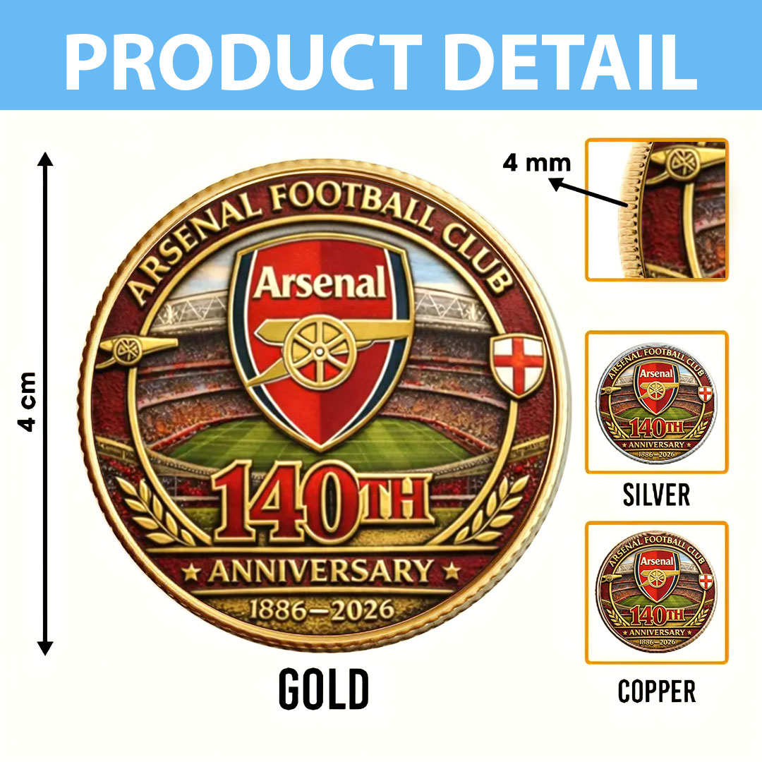 Arsenal FC 140th Anniversary Commemorative Coin – MAITM15079