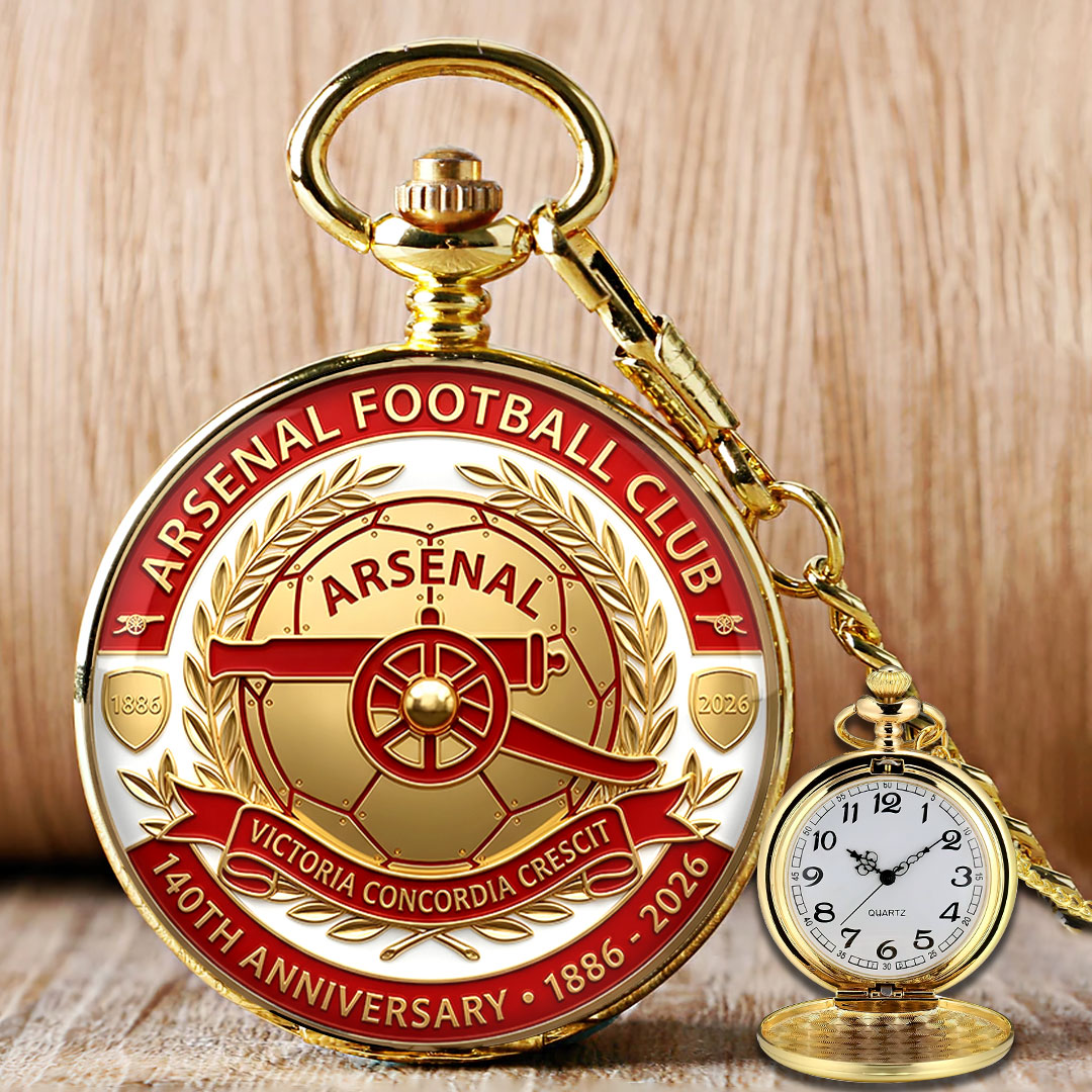 Arsenal FC 140th Anniversary Pocket Watch – MAITM15139