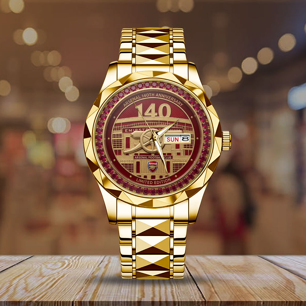 Arsenal FC Alloy Luxury Quartz Watch – TMTHU7234