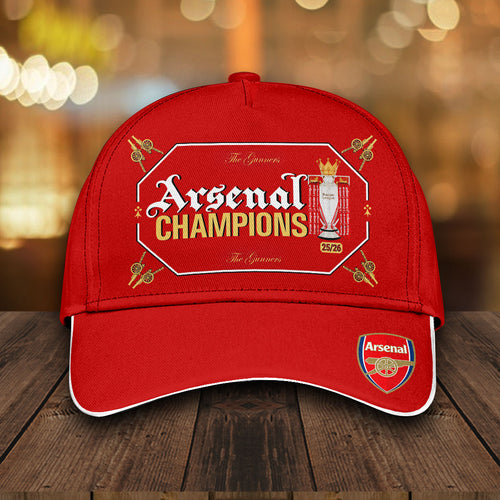 Arsenal FC Premier League Champions 25/26 Classic Cap – TMTHU6309