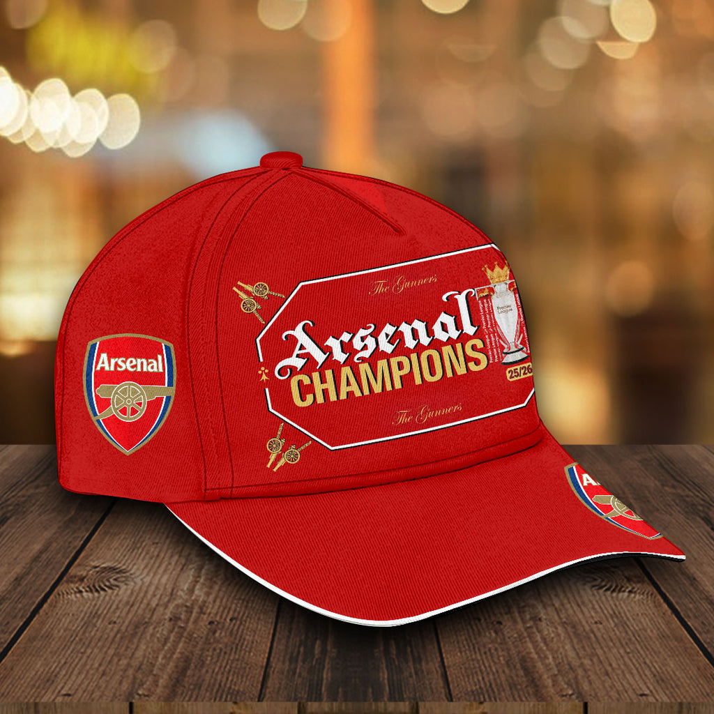 Arsenal FC Premier League Champions 25/26 Classic Cap – TMTHU6309