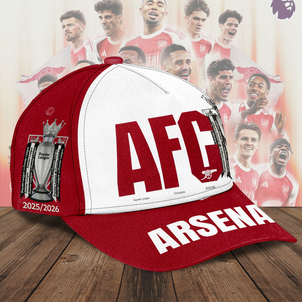 Arsenal FC Premier League Champions 25/26 Classic Cap – TMTHU6311