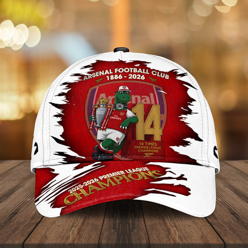 Arsenal FC Premier League Champions 25/26 Classic Cap – GNE6570