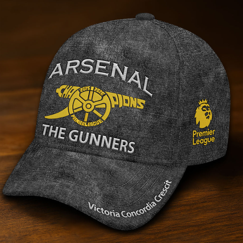 Arsenal FC Premier League Champions 25/26 Classic Cap – HOATT18224