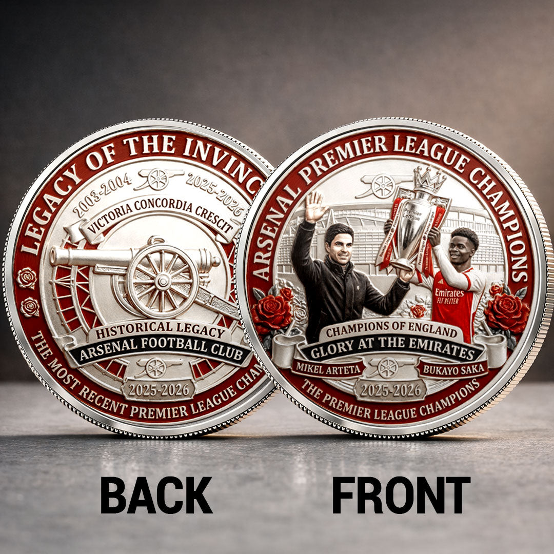 Arsenal FC Premier League Champions 25/26 Commemorative Coin – HOATT18174