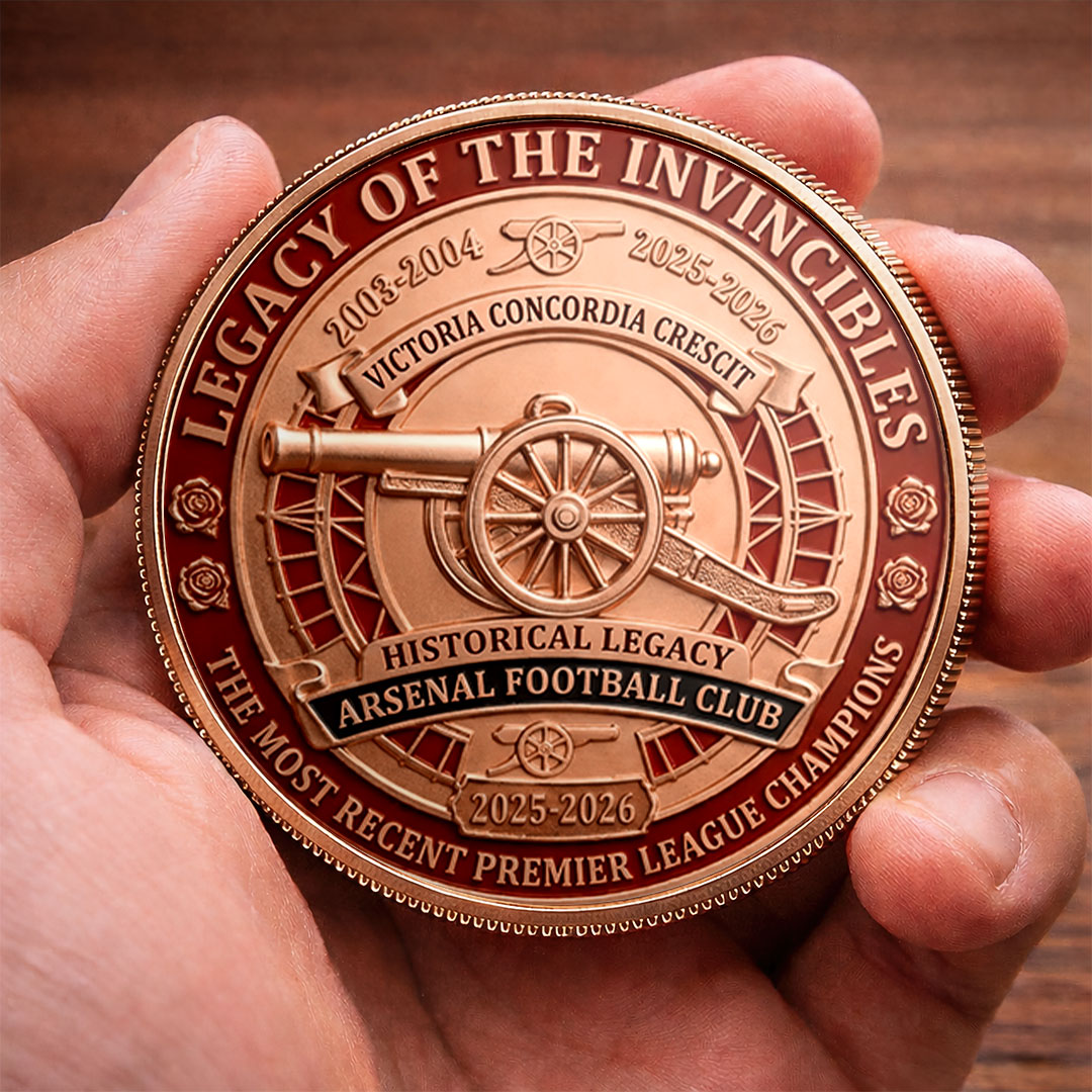 Arsenal FC Premier League Champions 25/26 Commemorative Coin – HOATT18174