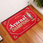 Arsenal FC Premier League Champions 25/26 Custom Doormat – HOATT18315