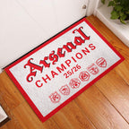 Arsenal FC Premier League Champions 25/26 Custom Doormat – HOATT18317