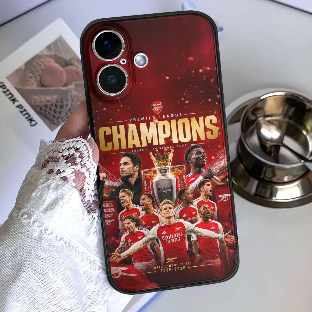 Arsenal FC Premier League Champions 25/26 Phone Case – HOATT18198