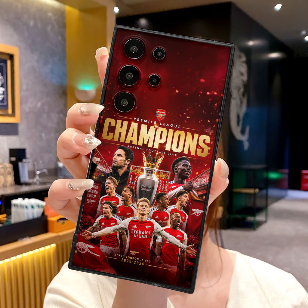 Arsenal FC Premier League Champions 25/26 Phone Case – HOATT18198