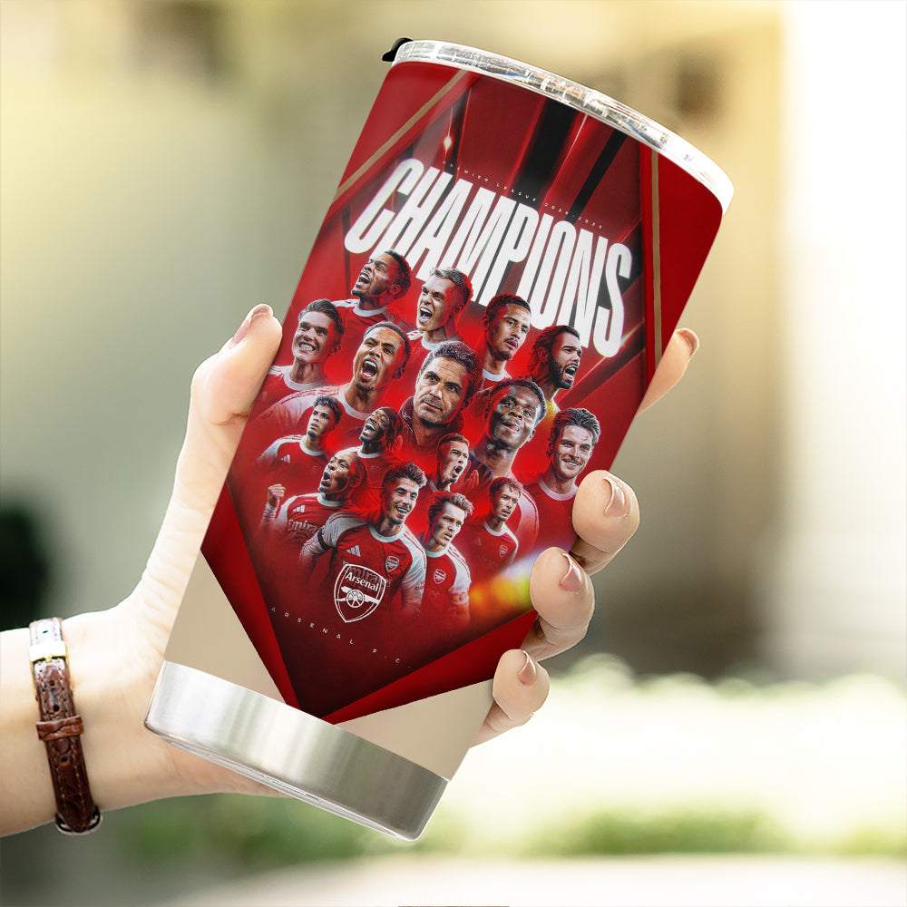 Arsenal FC Premier League Champions 25/26 Tumbler Cup – TMTHU6364